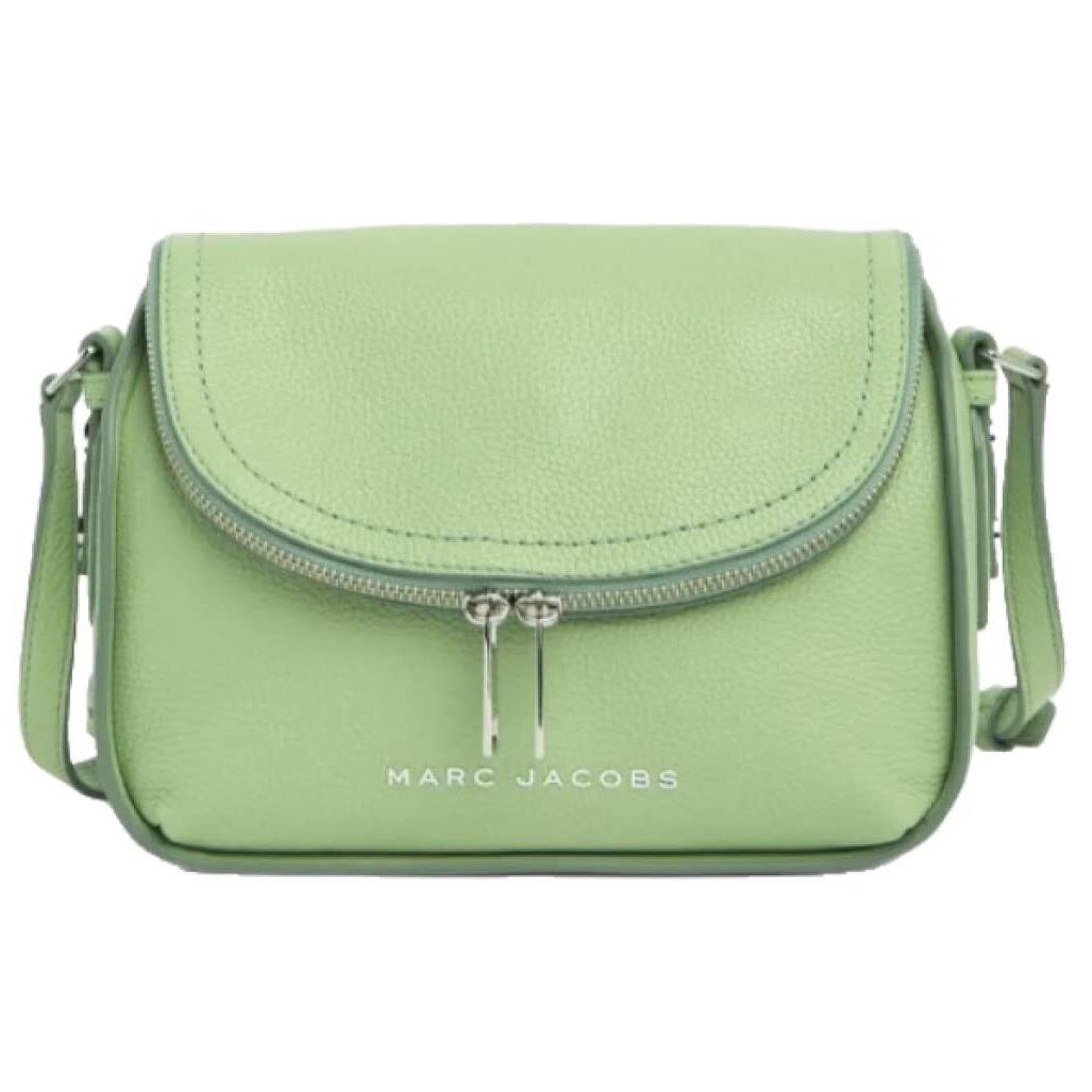 Marc Jacobs Women`s Groove Mini Leather Messenger Crossbody Bag Mint Green