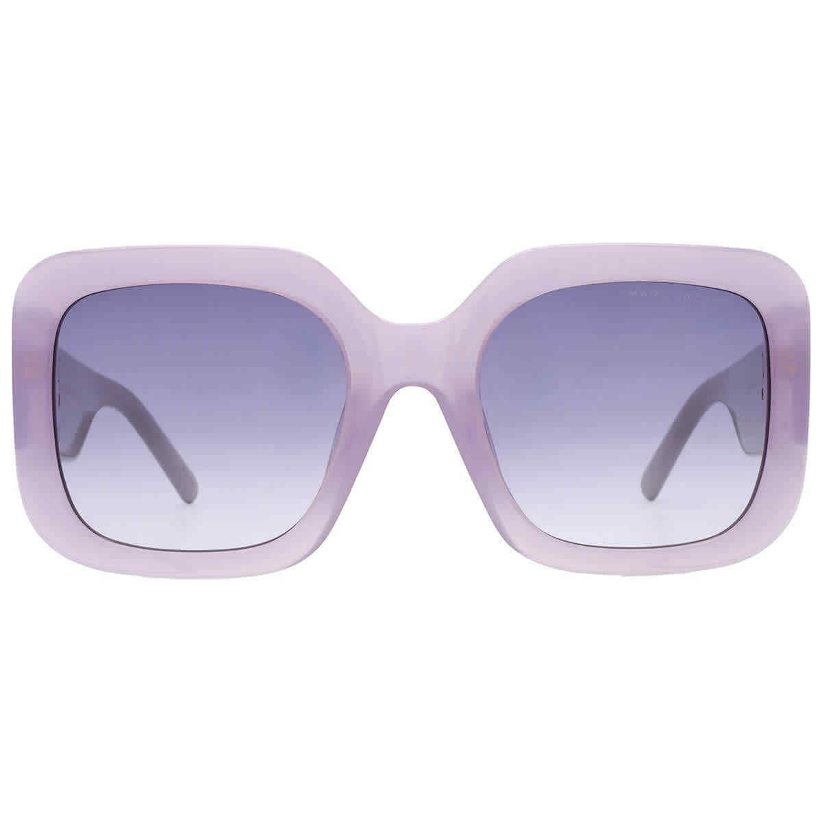 Marc Jacobs Violet Shaded Square Ladies Sunglasses Marc 647/S 0B1P/DG 53