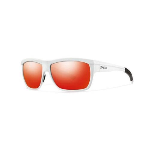 Smith Mastermind Sunglasses VK6/AO - White / Carbonic Red Mirror Lens