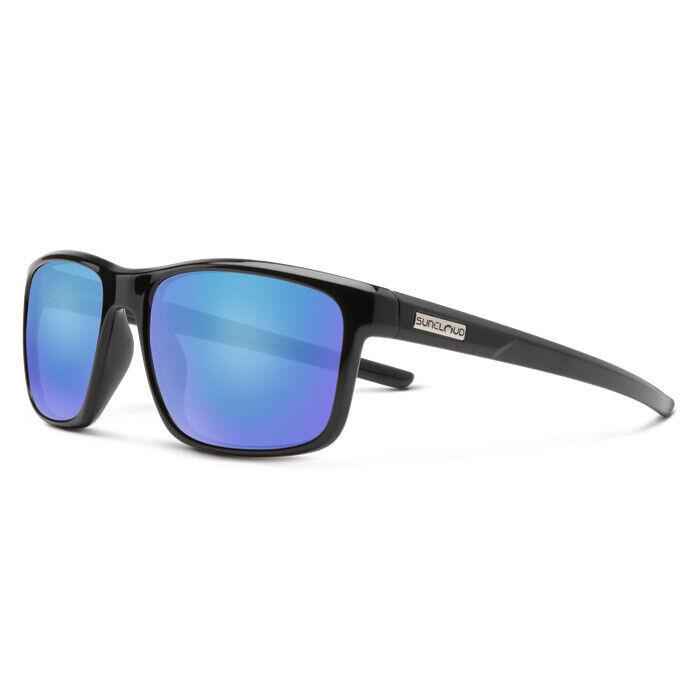 Smith Optics Suncloud Respek Sunglasses - Polarized Blue Mirror - Black