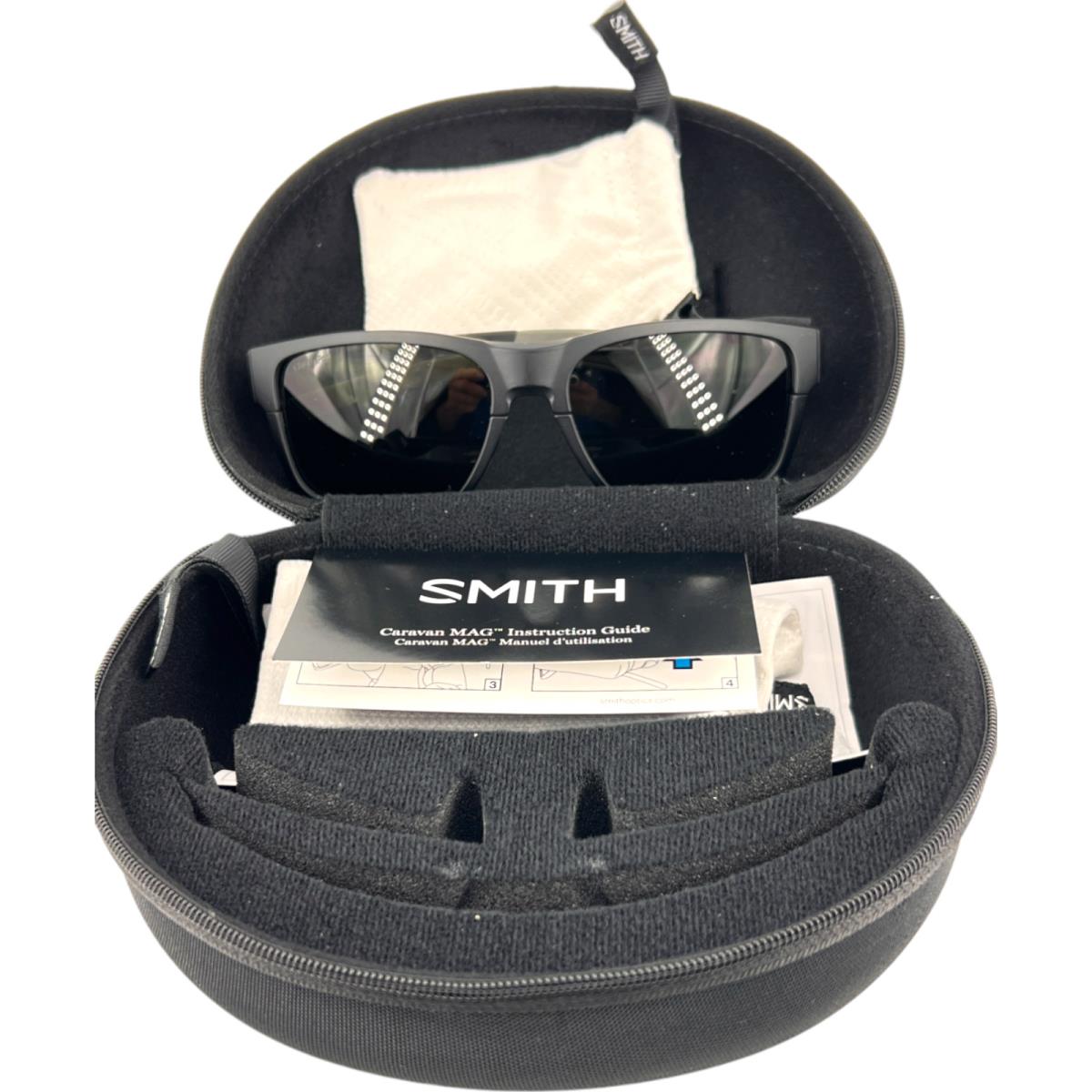 Smith Optics Caravan Mag Mens Plastic Sunglass O6WL7 Blrut 59-18 Chromapop