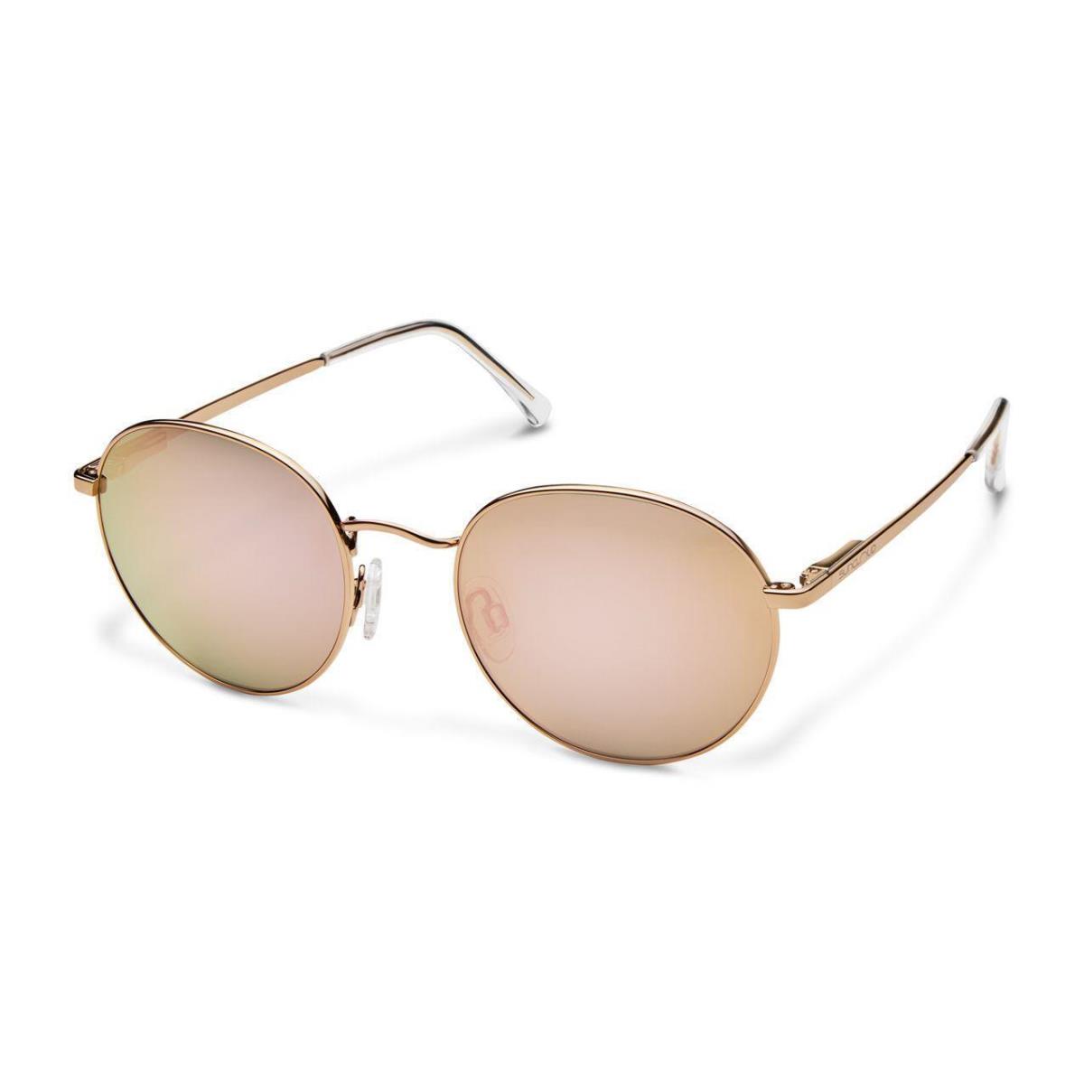 Smith Bridge City Sunglasses Polarized Pink Gold Mirror