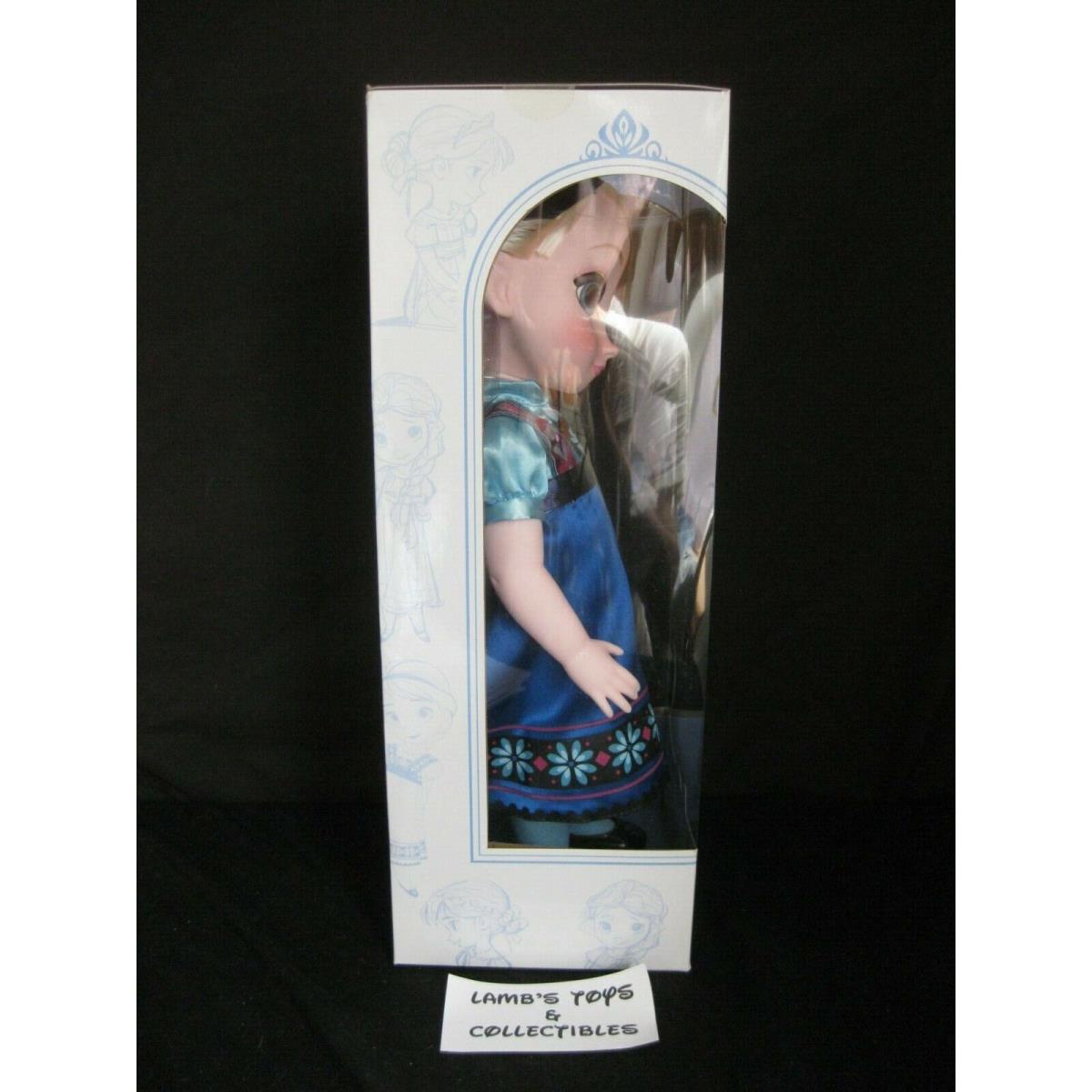 Disney Store Animator`s Doll Action Figure Toddler Elsa Ice Queen 16