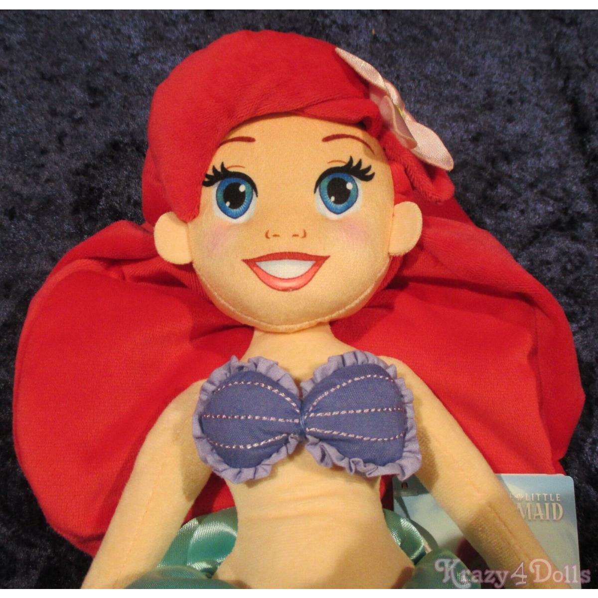 Disney The Little Mermaid Princess Ariel Plush Doll 18