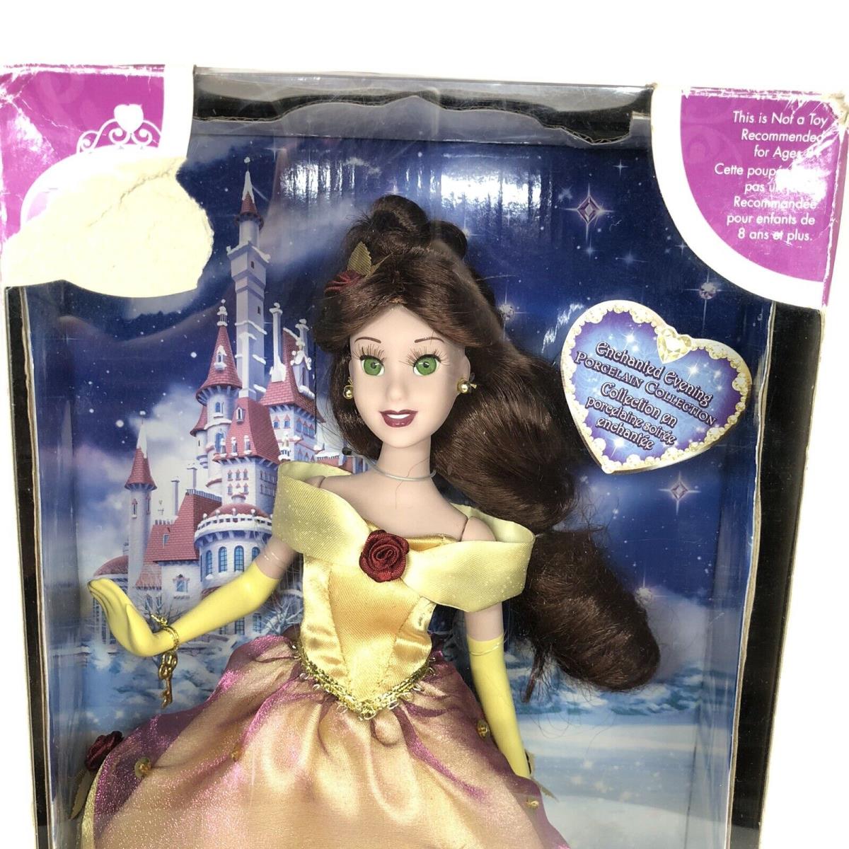 Disney Brass Key Belle Belle Doll 2009 Enchanted Evening Porcelain Collection