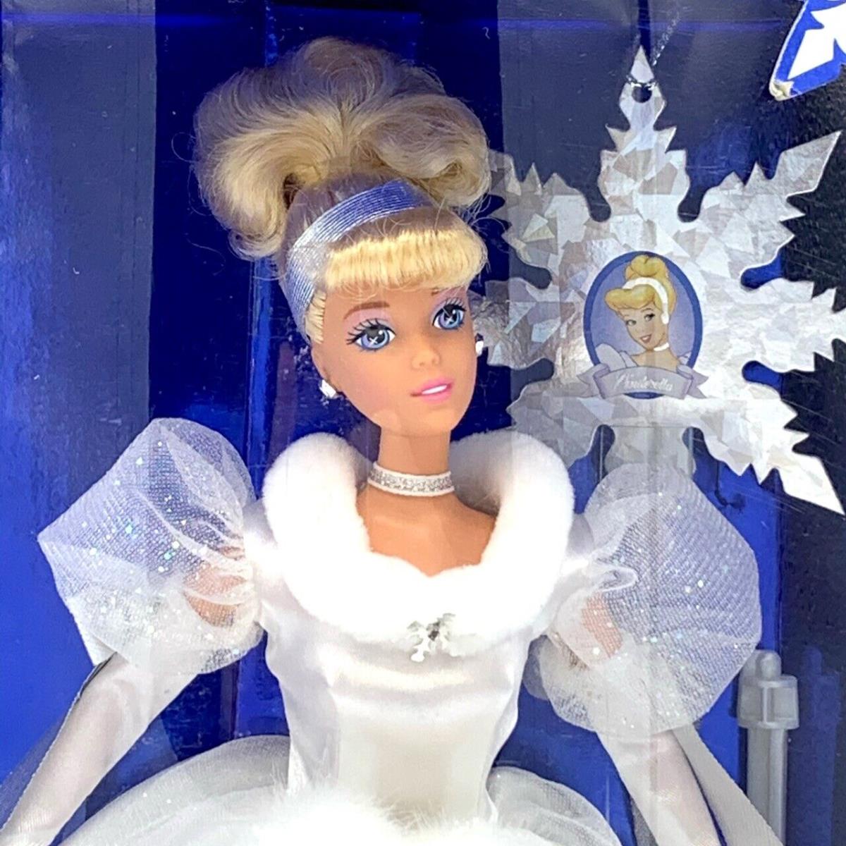 Vtg 1996 Disney Holiday Princess Cinderella Doll 16090 Nrfb Mib Mattel