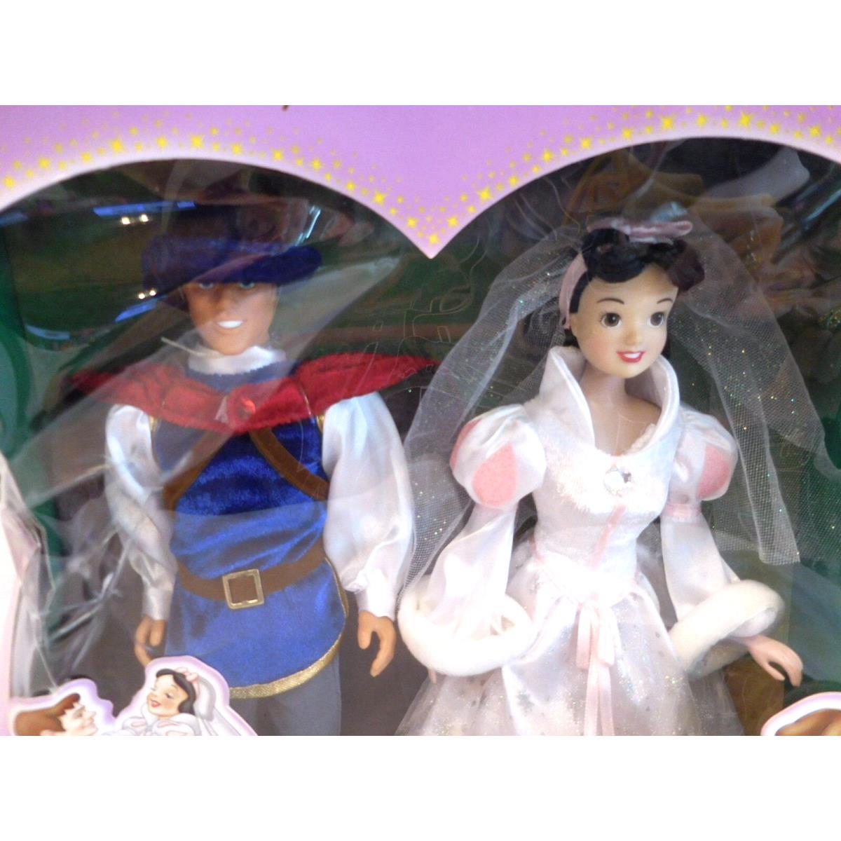 Disney Snow White and Prince Wedding Gift Set Special Edition 2005