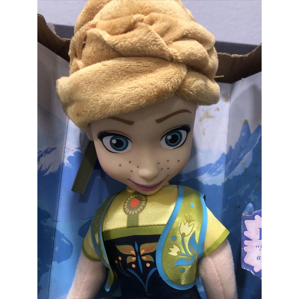 Frozen Fever Singing Princess Anna Disney Just Play Doll Old Stock