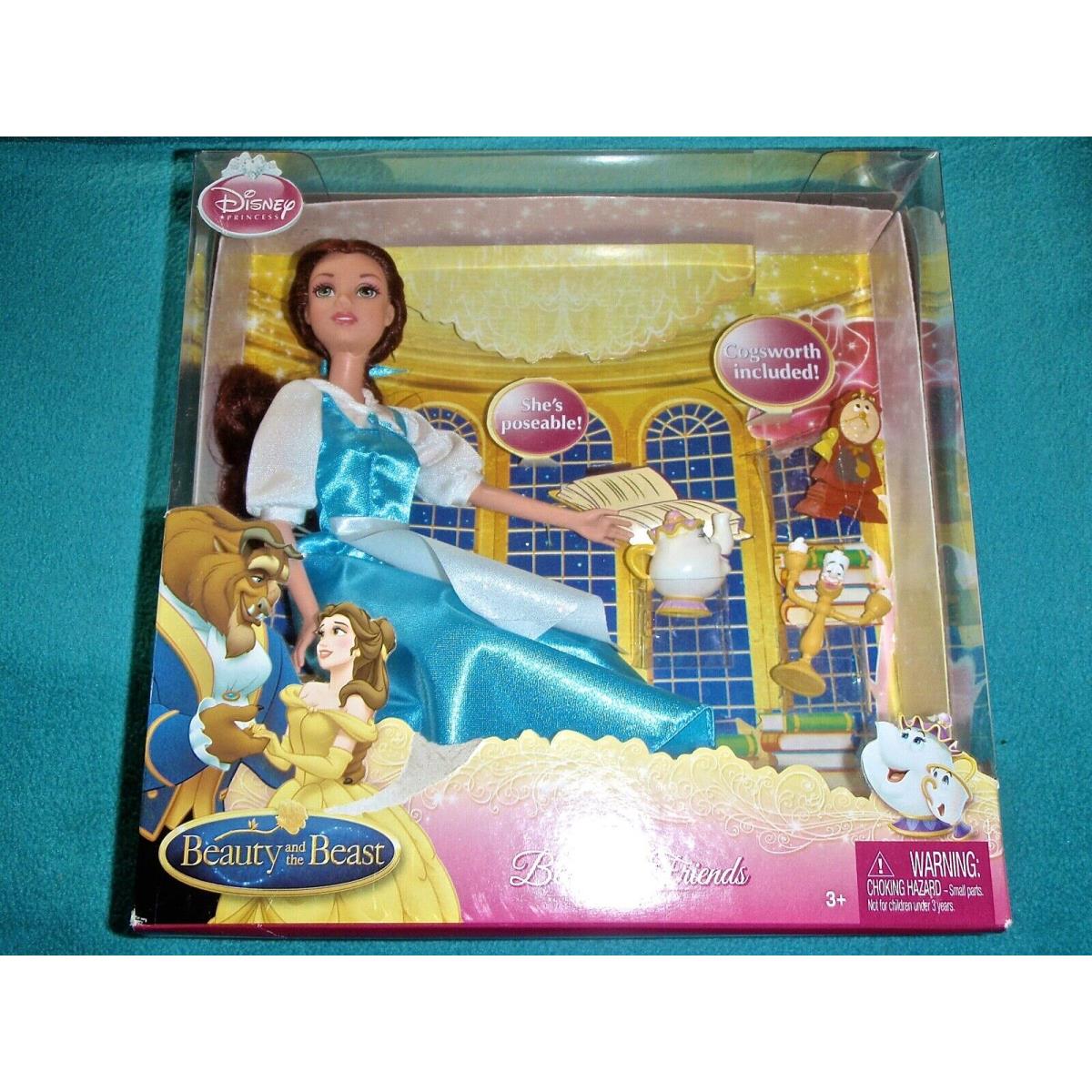 Disney Princess Beauty The Beast Belle Friends Set 3 Friends 2009