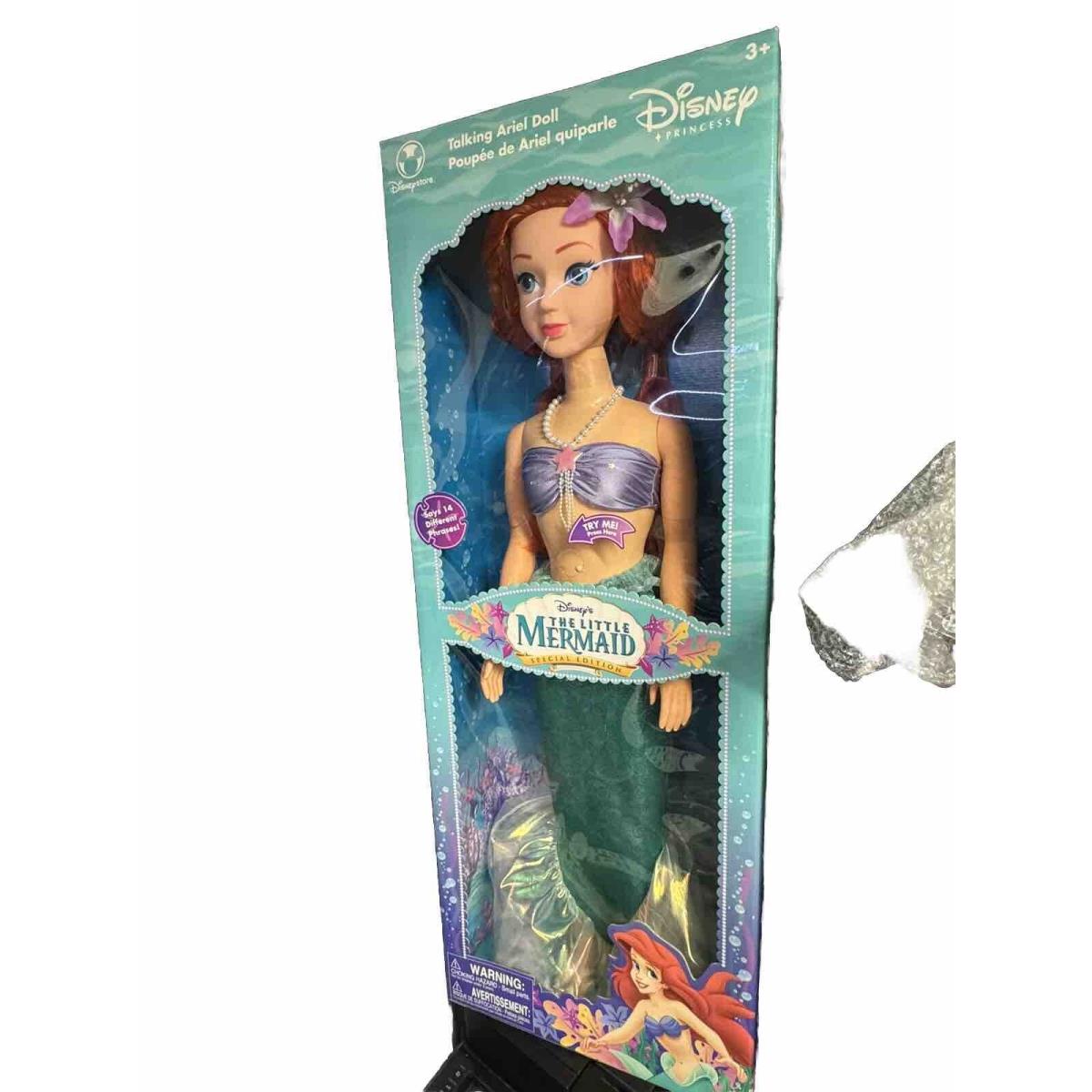 Disney Store Little Mermaid Talking Ariel 38 My Life Size Doll Princess Rare