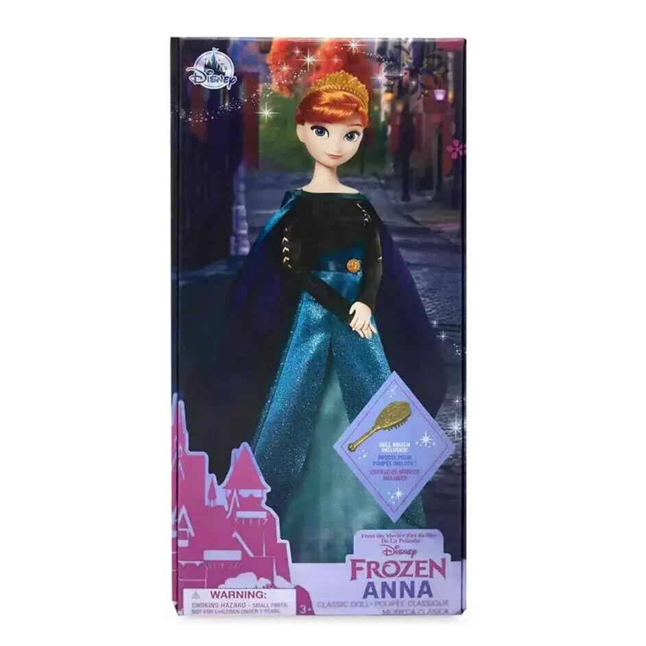 Anna Elsa Classic Doll 11 1/2 with Brush - Disney Frozen