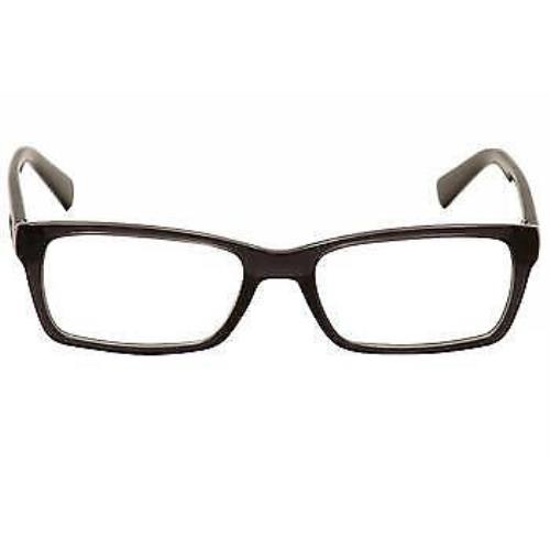 Armani Exchange Eyeglasses AX3007 3007 8005 Transparent Black Optical Frame 53mm