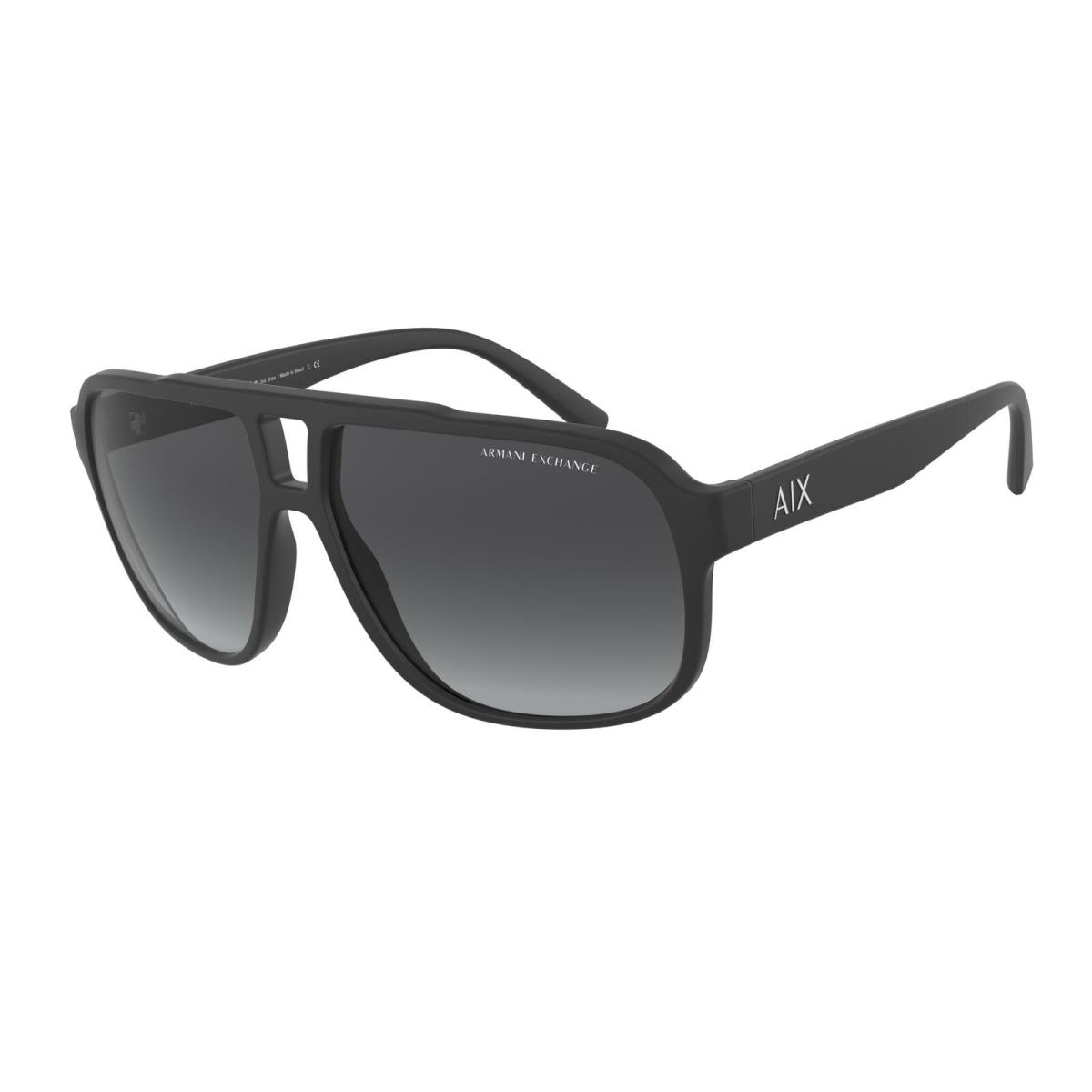 Armani Exchange 4104S Sunglasses 80788G Black
