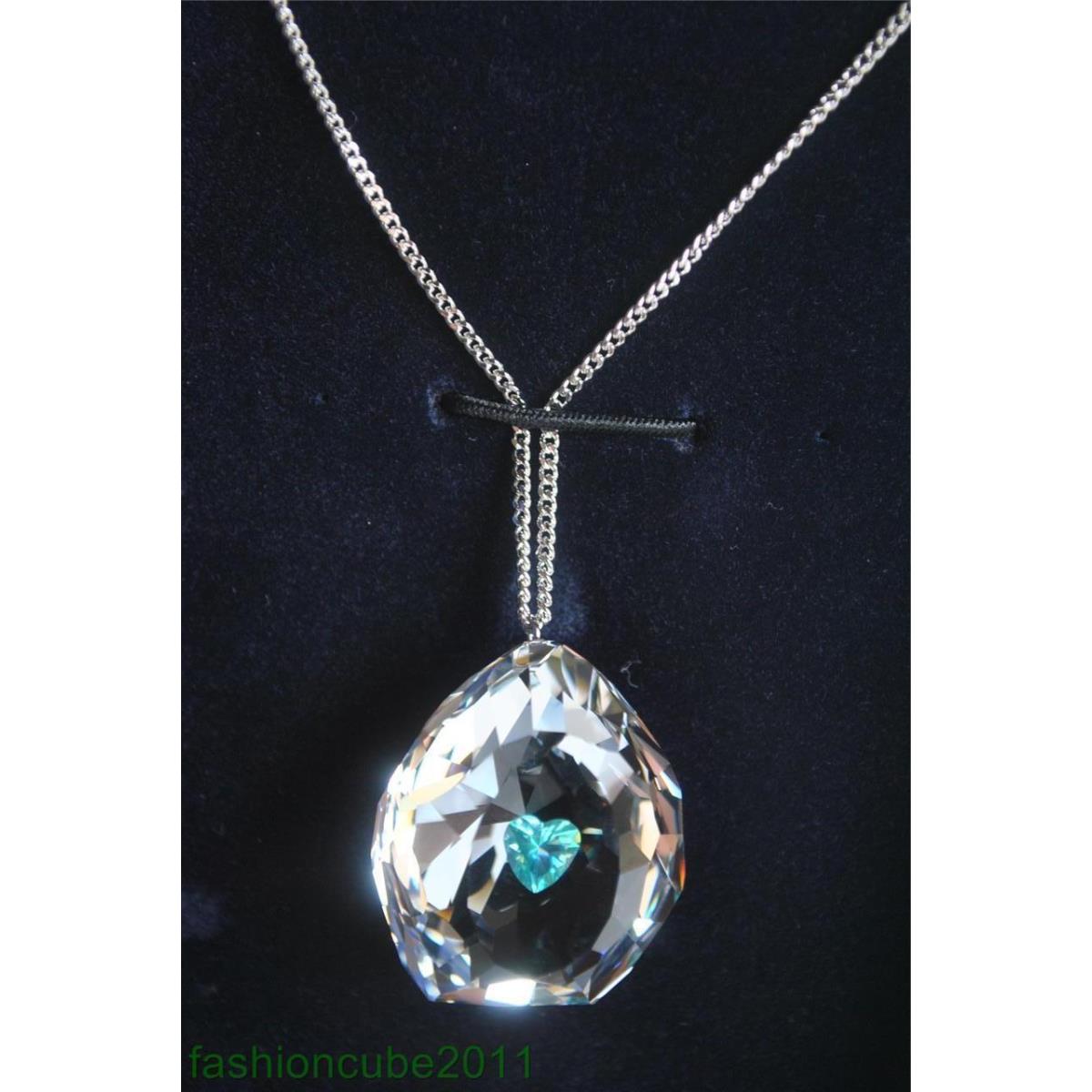 Swarovski Neon Mint Heart Pendant -1119266