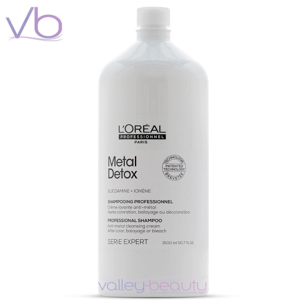 L`oreal Metal Detox Shampoo Sulfate-free Metal Remover For Colored Hair