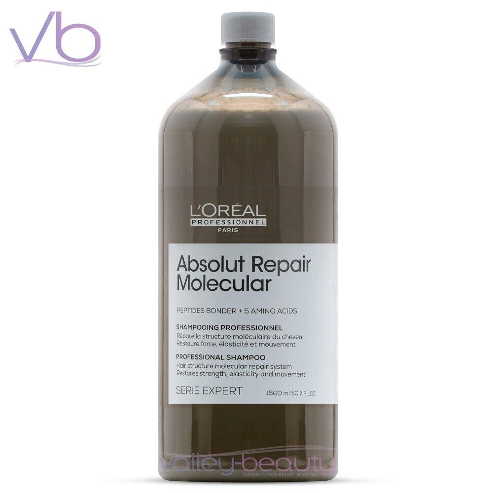 L`oréal L Oreal Absolut Repair Molecular Shampoo Sulfate-free Hair Structure Repair