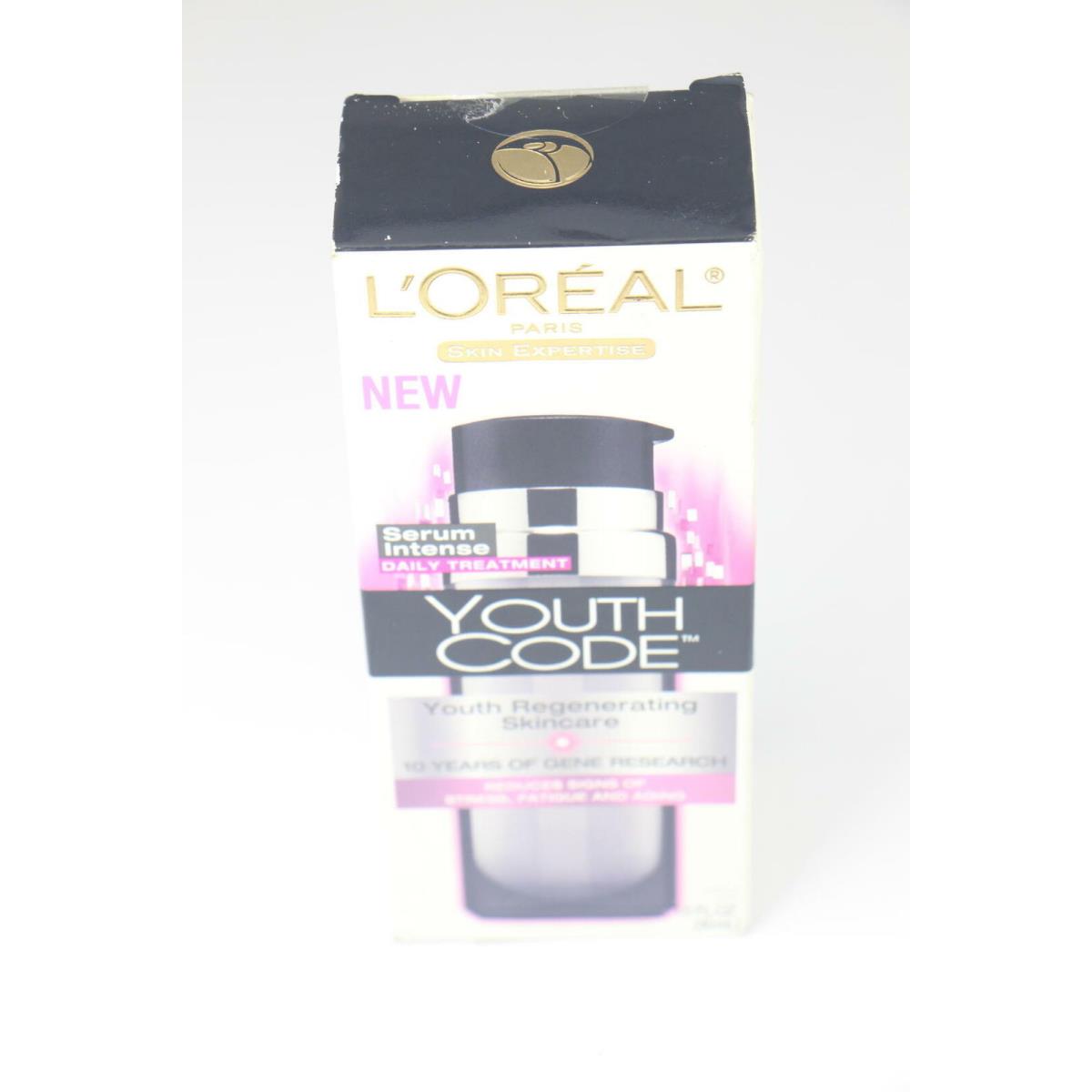 2 Pack L`oreal Paris Youth Code Skinrecharger Serum 1 oz U5D