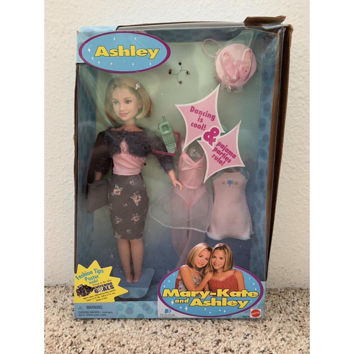 1999 Mattel Mary-kate and Ashley Olsen Twins Ashley Doll 25878