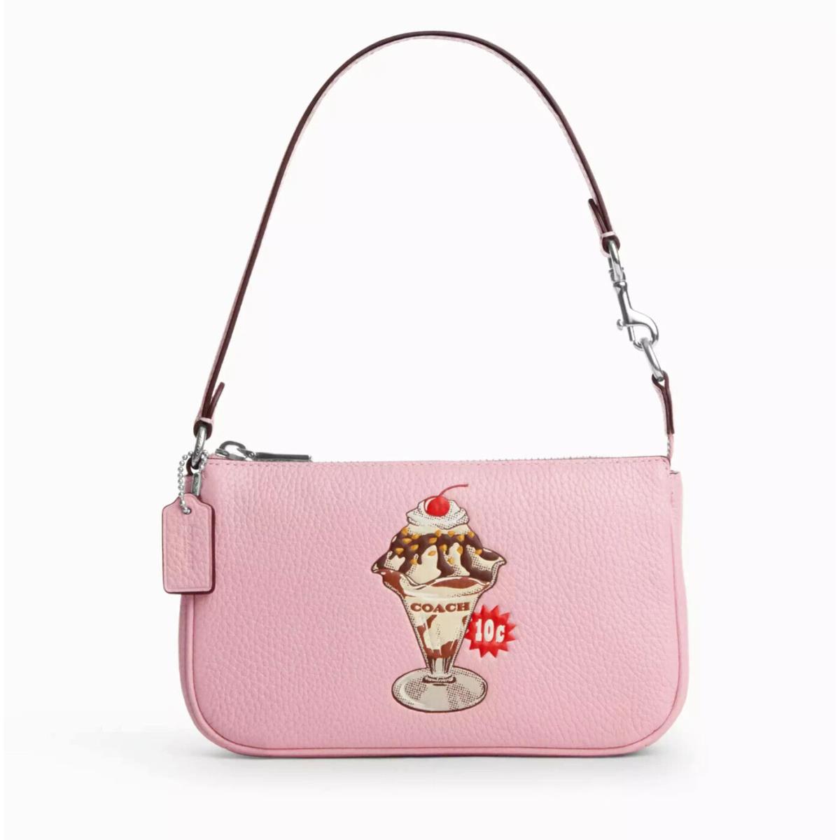 Coach Nolita 19 with Sundae Graphic Cherry Blossom Shoulder Bag CU251 Nip