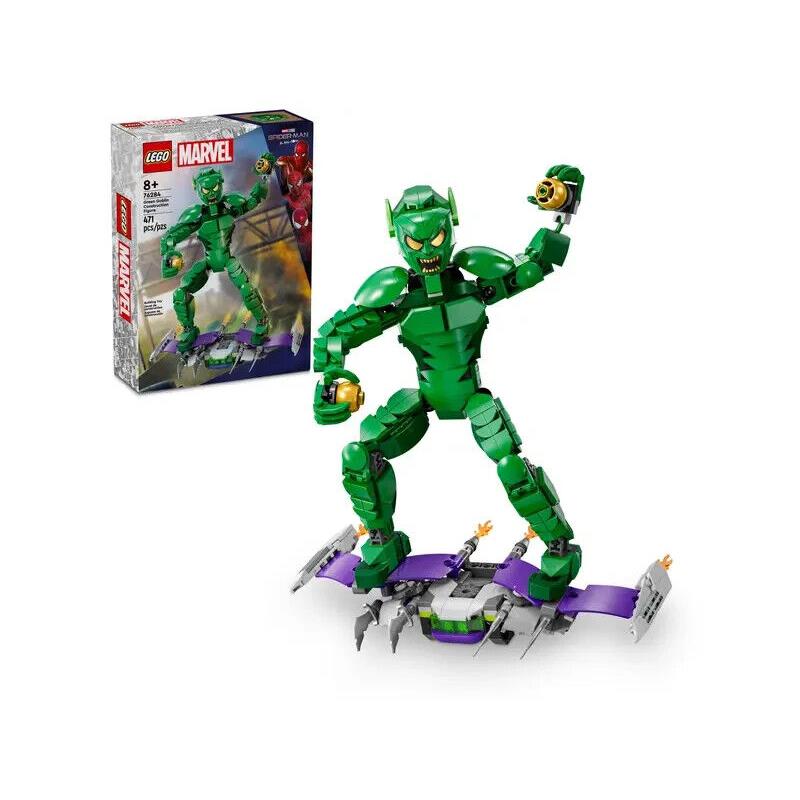 Lego Green Goblin Construction Figure 76284 Super Heroes Minifigure Building Set