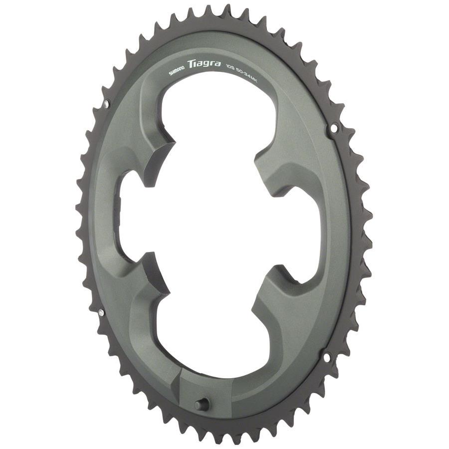 Shimano Tiagra 4700 Chainring 50t 110 Bcd 4-Bolt 10-Speed Aluminum Black