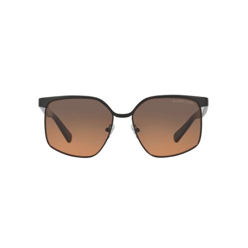 Michael Kors Sunglasses August MK1018 114618 56 Black Grey / Orange Gradient