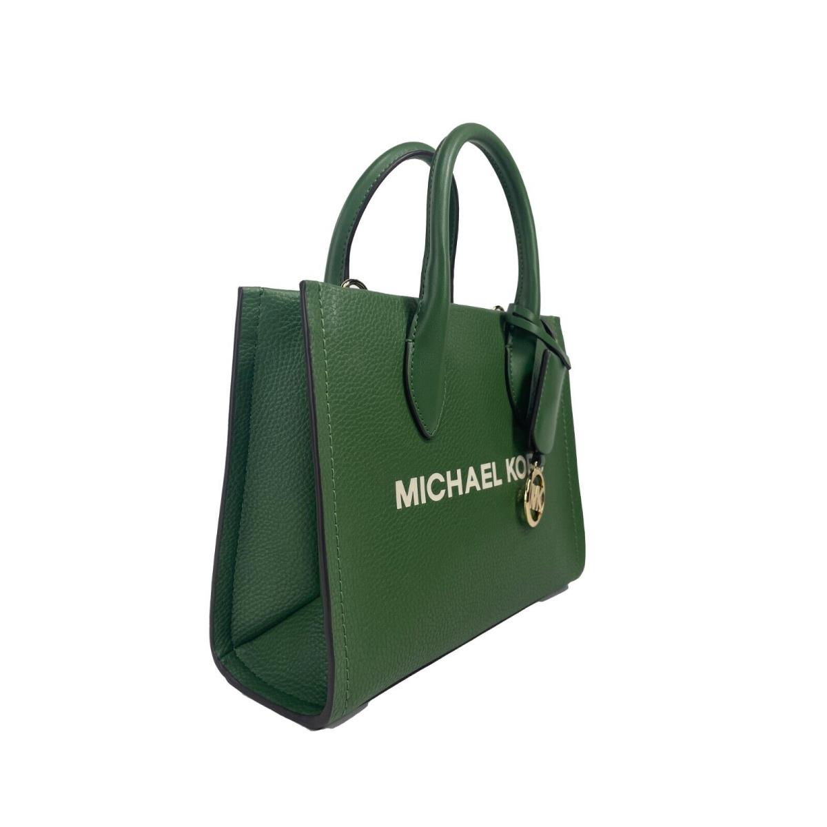 Michael Kors Mirella Small Leather Top Zip Shopper Tote Bag