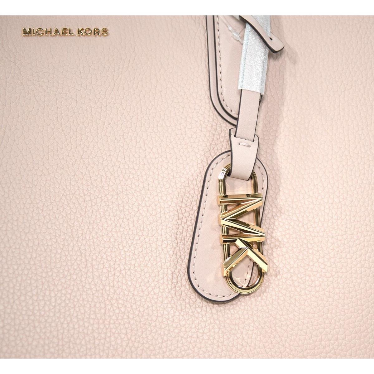 Michael Kors Soft Pink Leather Eliza XL Extra Large Tote Bag