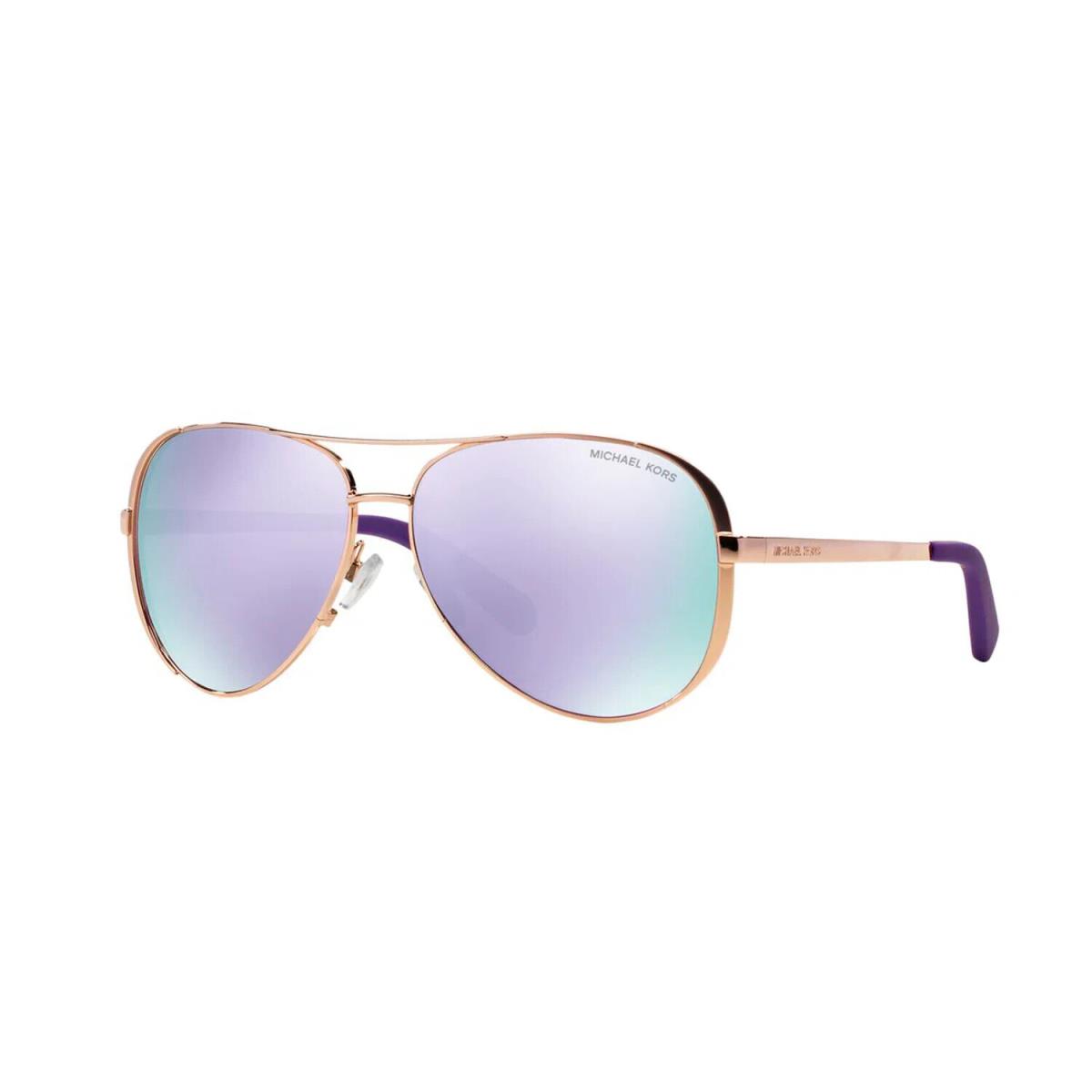 Michael Kors Women`s Sunglasses MK5004 10034V Purple Mirror 59-13-135