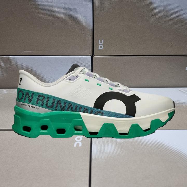 On Running Cloudmonster Hyper 3ME10131560 Undyed/mint Men`s Road Running