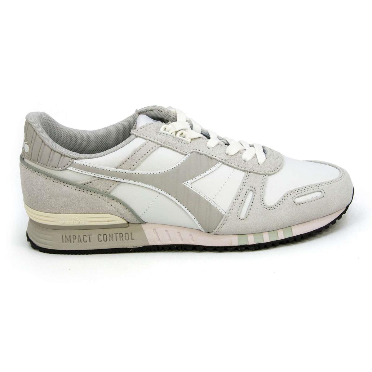 Diadora Mens Fashion Sneakers Titan Leather L/s Running Lace-up Shoes