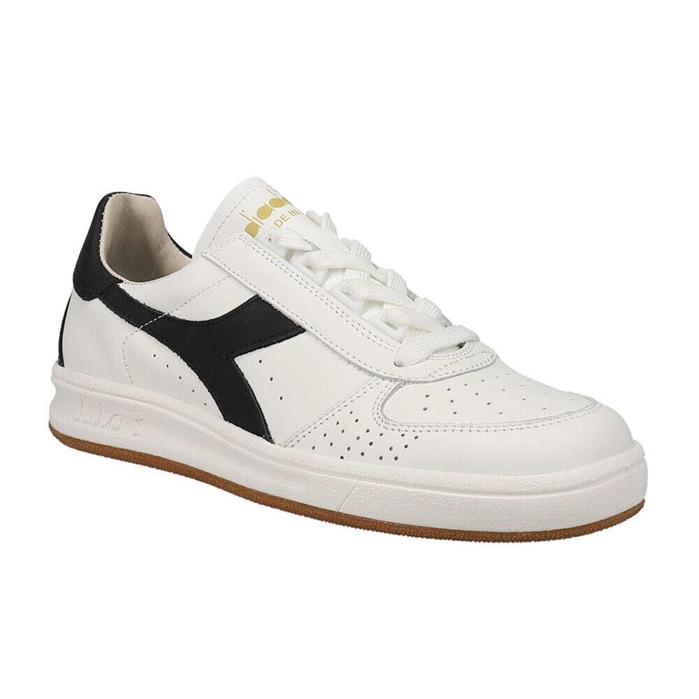 Diadora B.elite H Italia Sport Lace Up Mens White Sneakers Casual Shoes 176277