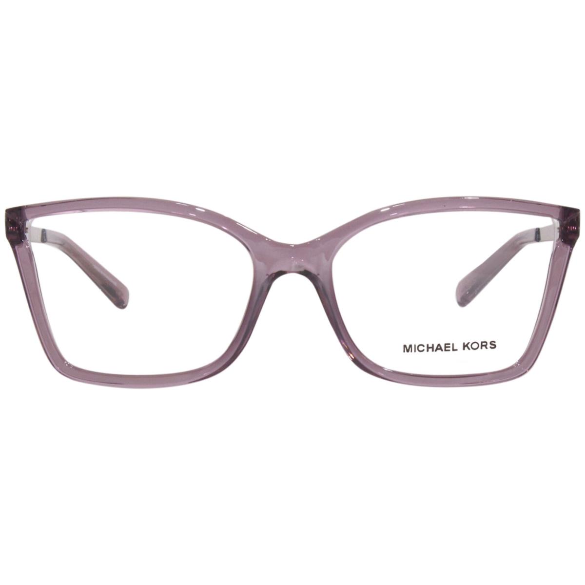 Michael Kors Caracas MK4058 3502 Eyeglasses Women`s Burgundy Crystal 54mm