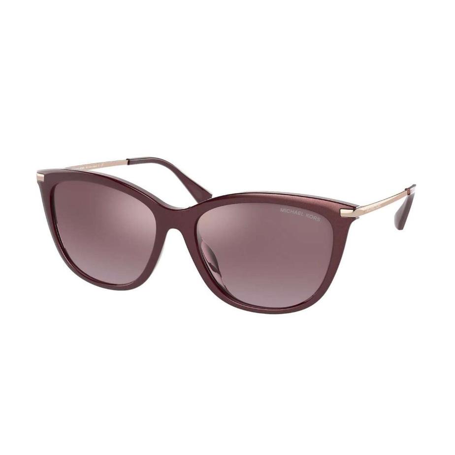 Michael Kors MK2150U 33446X Geneva Cordovan Pearlized Grad 56 Women`s Sunglasses