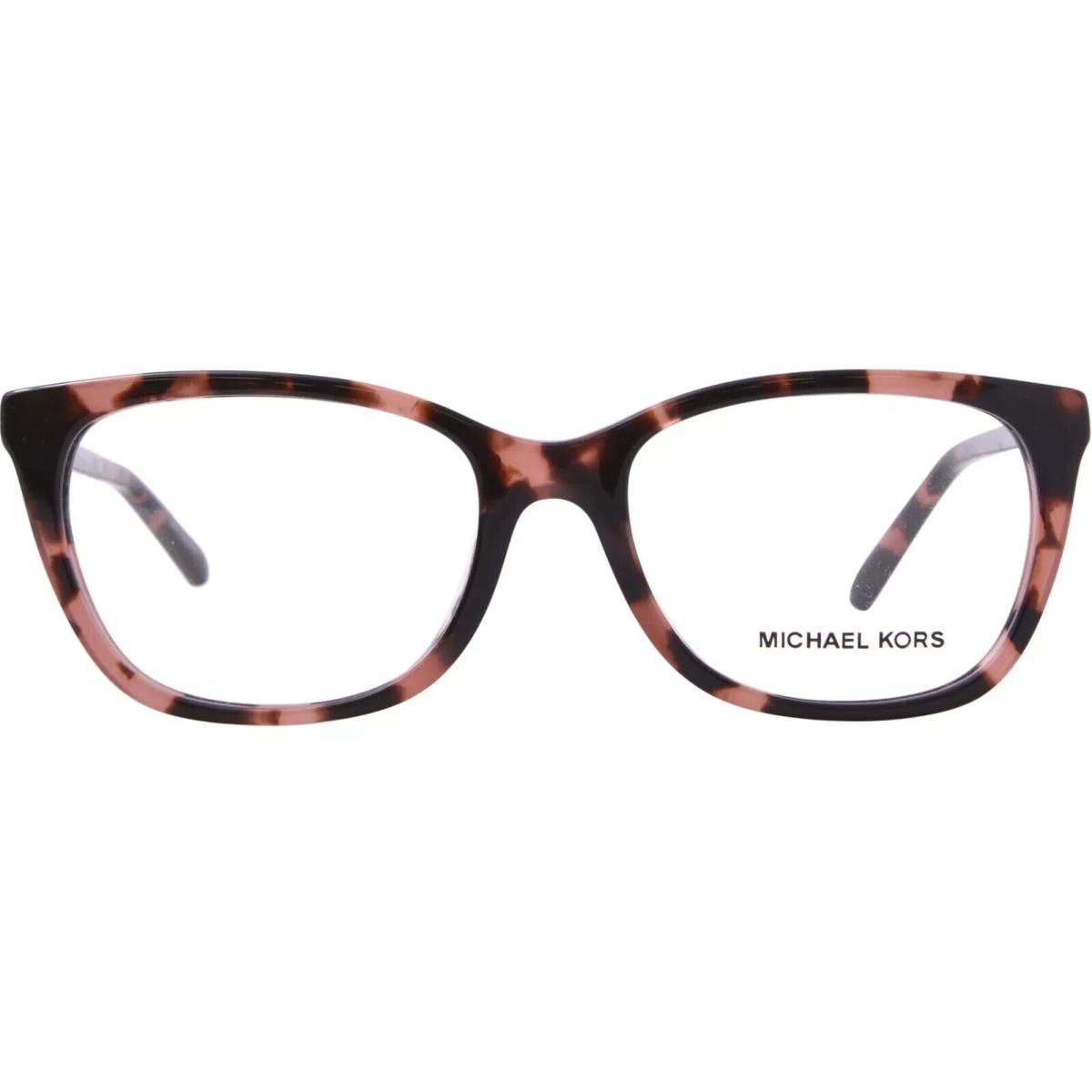 Michael Kors Edinburgh MK4085U 3009 Eyeglasses Women`s Bio Pink Full Rim 52mm