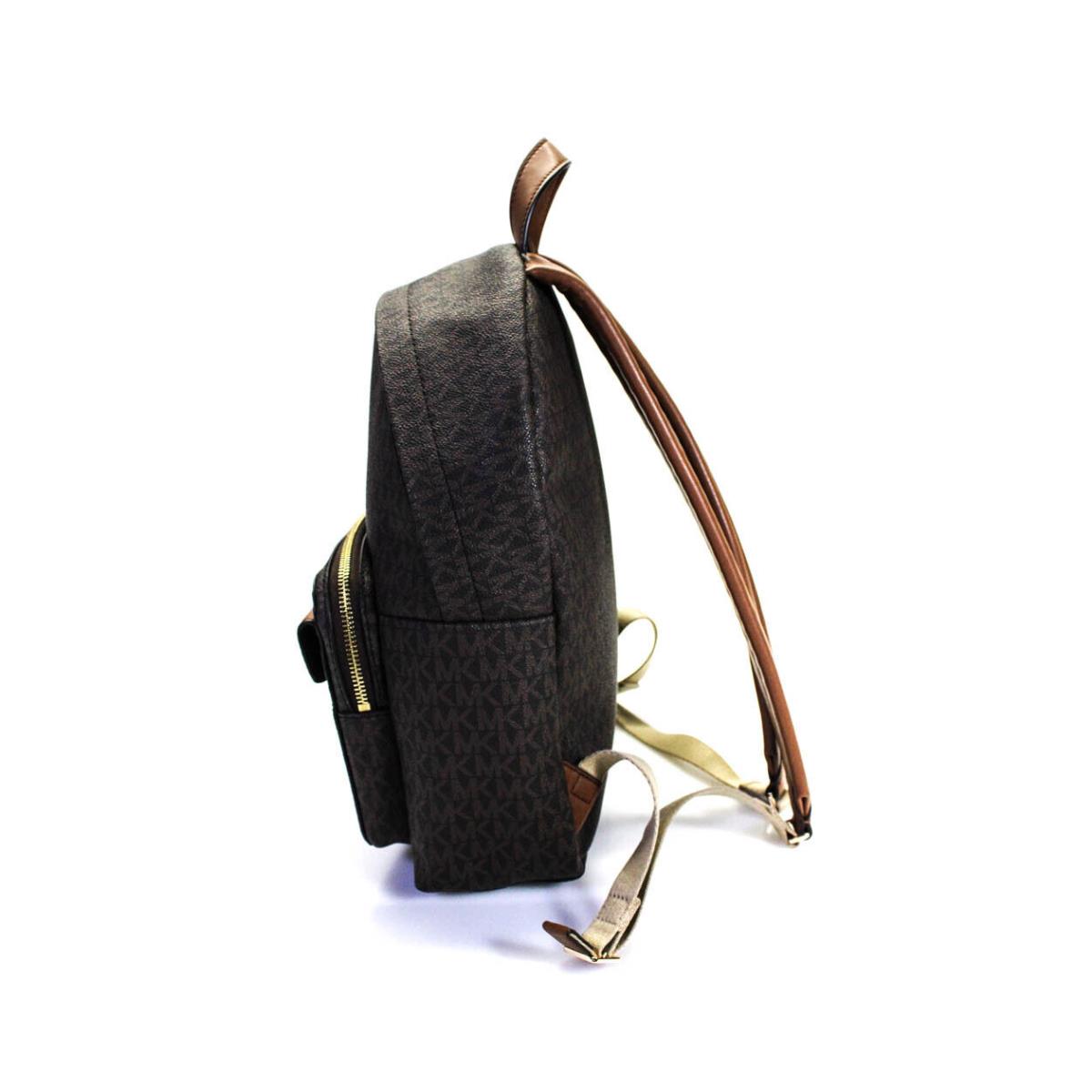 Kors Womens Brown Medium Chain Detail 2IN1 Backpack Bag Handbag