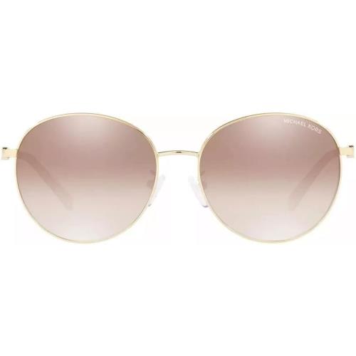 Michael Kors MK1119 10146U 57 Alpine Light Gold/husk Flash Sunglasses