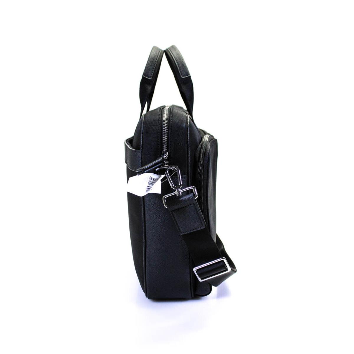 Michael Kors Womens Black Utility Pocket Briefcase Bag Handbag