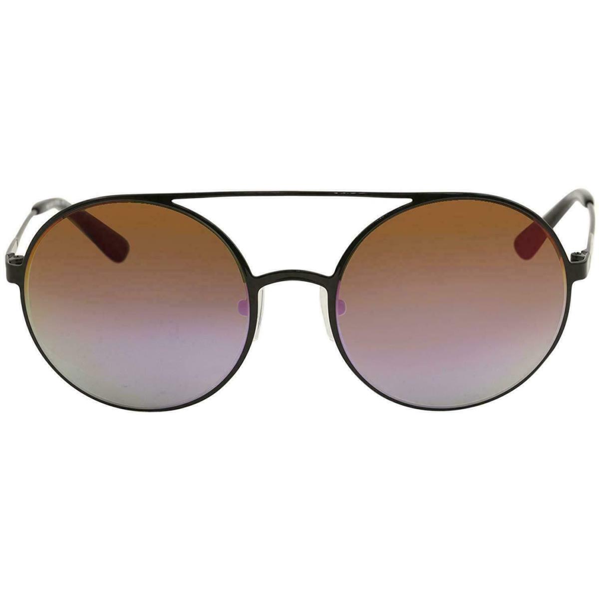 Michael Kors Women`s Cabo MK1027 MK1027 1169A9 Black Round Sunglasses 55mm