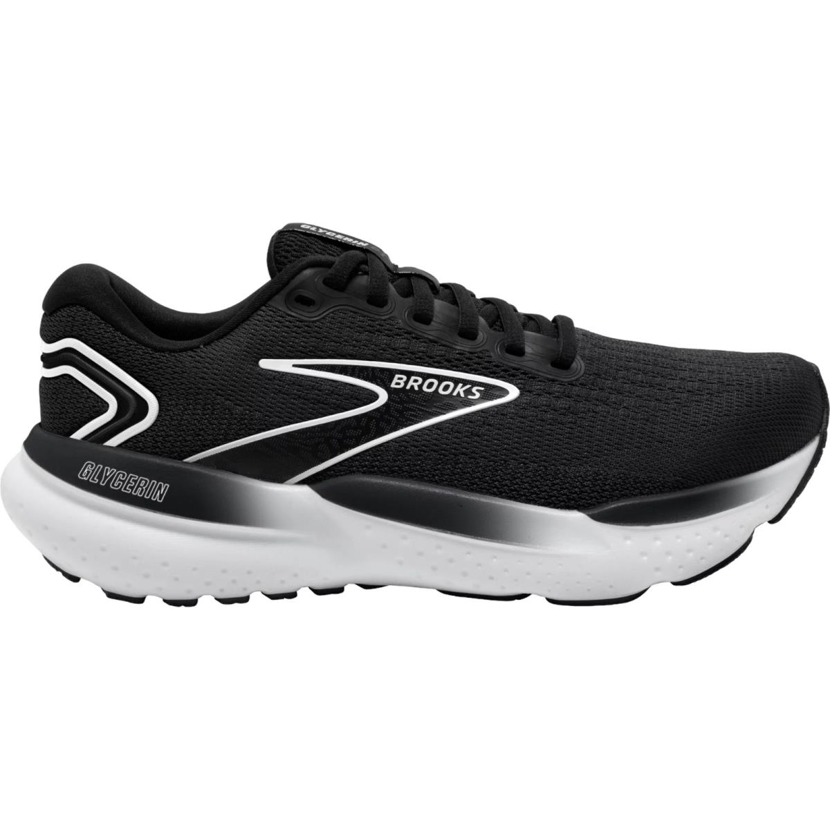 Brooks Glycerin 21 Women`s Running Shoes All Colors US Sizes 6-11 - Black/Grey/White