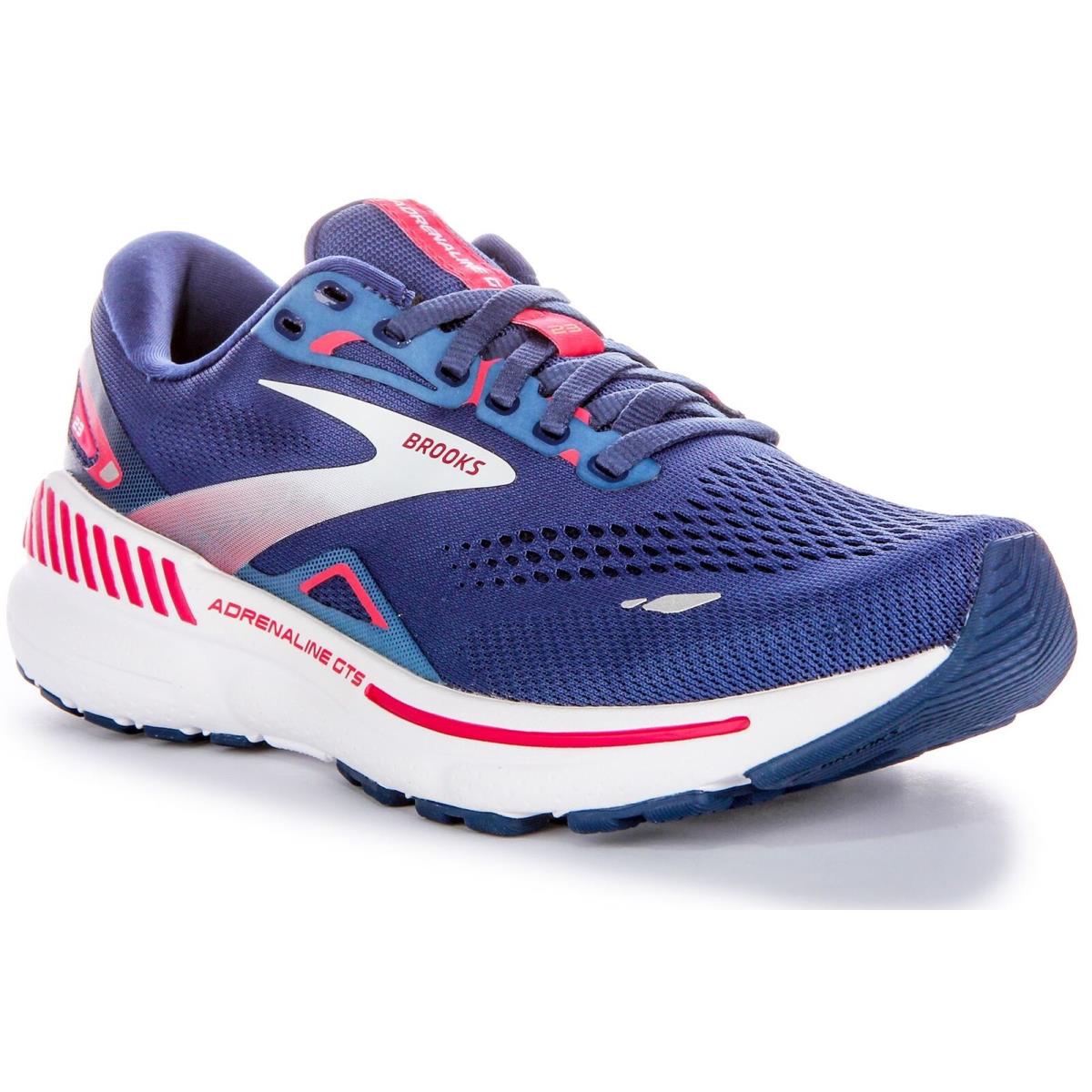 Brooks Adrenaline Gts 23 Cushion Running Womens Sneakers Blue Multi US 5 - 11 - BLUE MULTI