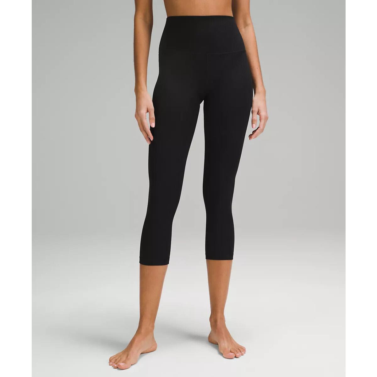 Lululemon Align Ribbed High Rise Crop 23 - Retail