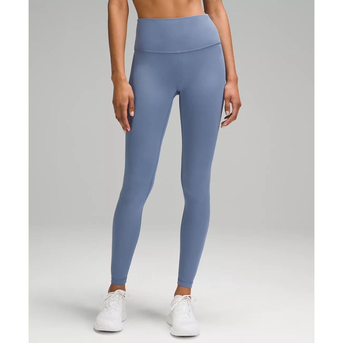 Lululemon Wunder Train High Rise Tight 28 Inch Retail $98-$118 Oasis Blue