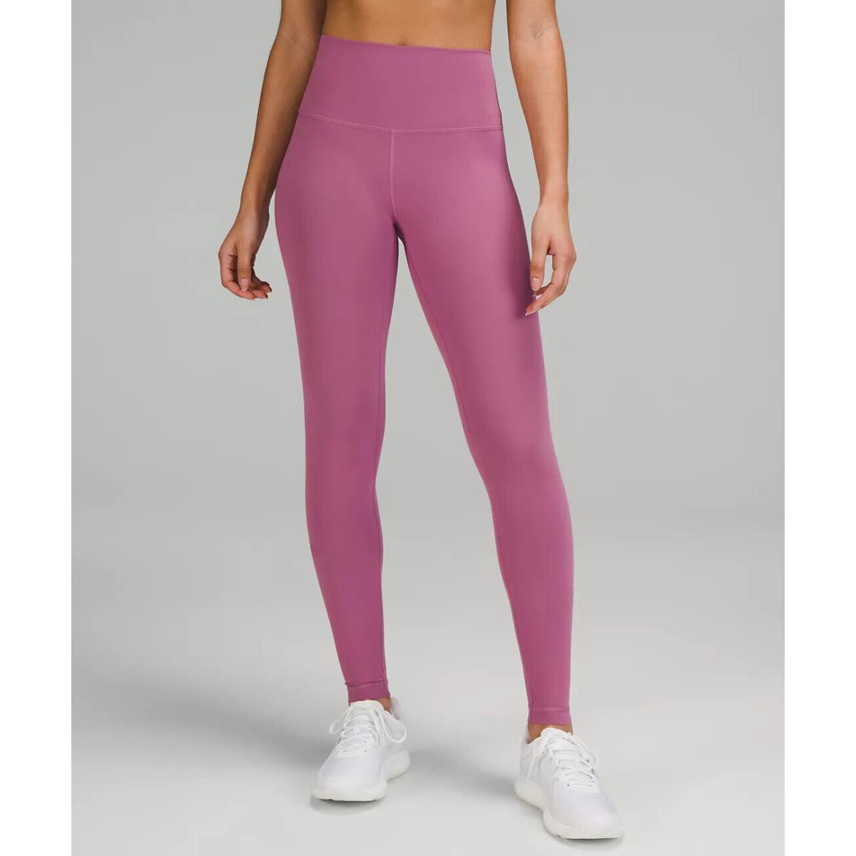 Lululemon Wunder Train High Rise Tight 28 Inch Retail $98-$118 Velvet Dust