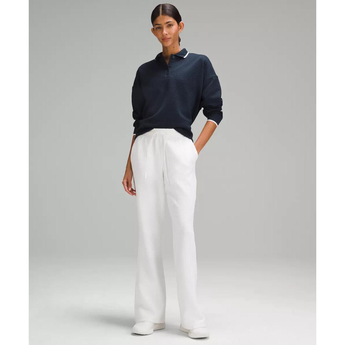Lululemon Textured Long Sleeve Polo Shirt - Retail
