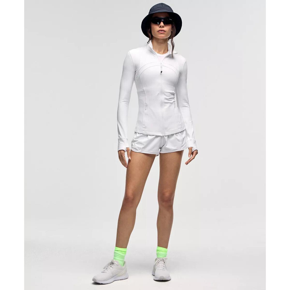 Lululemon Define Jacket Nulu Hip Length - Retail White