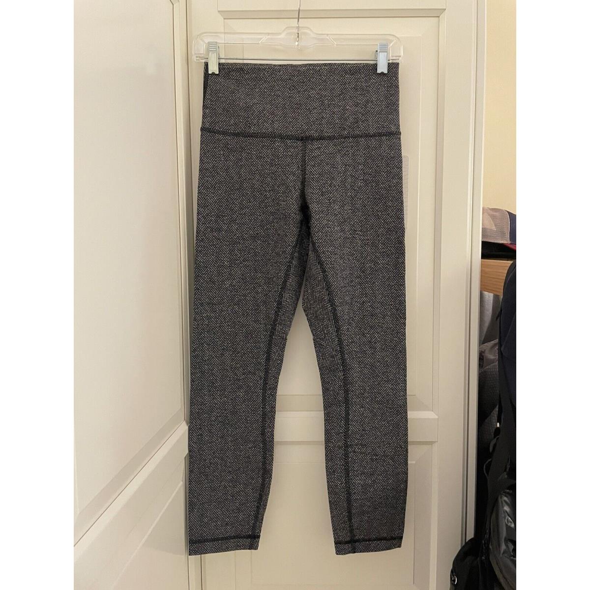 Lululemon High Times Pant Heathered Black Size 6