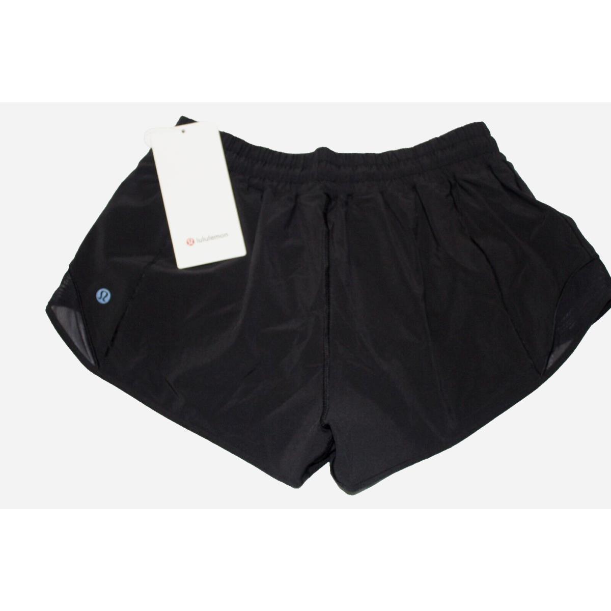 Lululemon Hotty Hot LR Short 2.5 Lined - Hawaii Exclusive - Black - Size 8