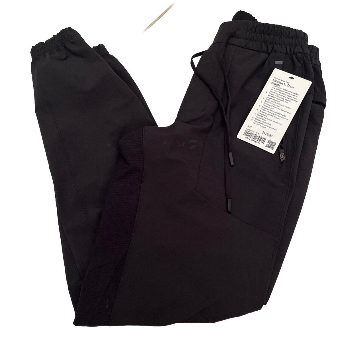 Lululemon License to Train Jogger Pants Black Size XS LM5AEGS