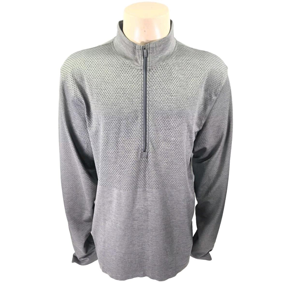 Lululemon Metal Vent Tech Midweight 1/2 Zip Running Shirt Men s Sz Xxl